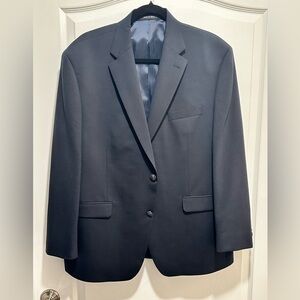 Michael Kors Men’s Classic Fit Navy Sport Coat Blazer, Size 44 S